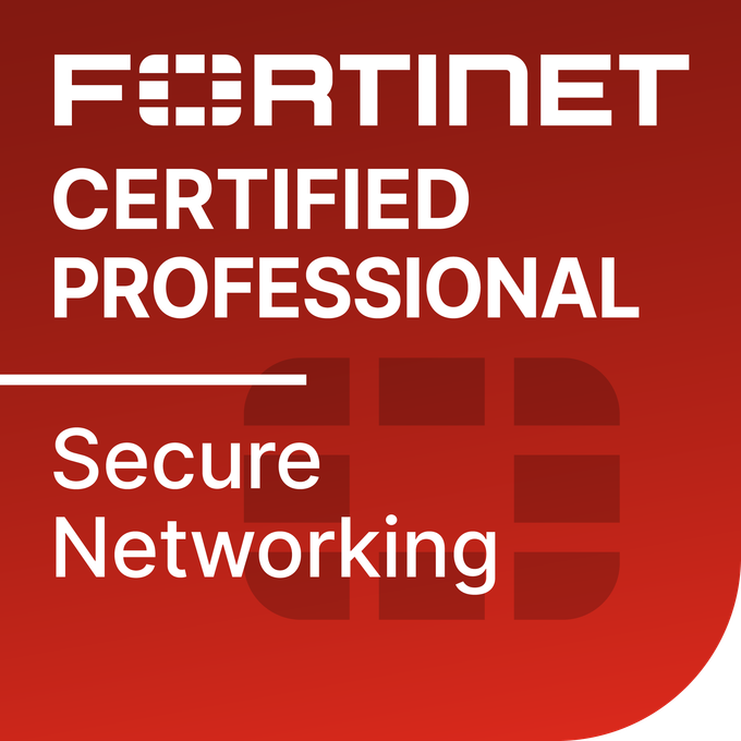 Fortinet secure networking certification